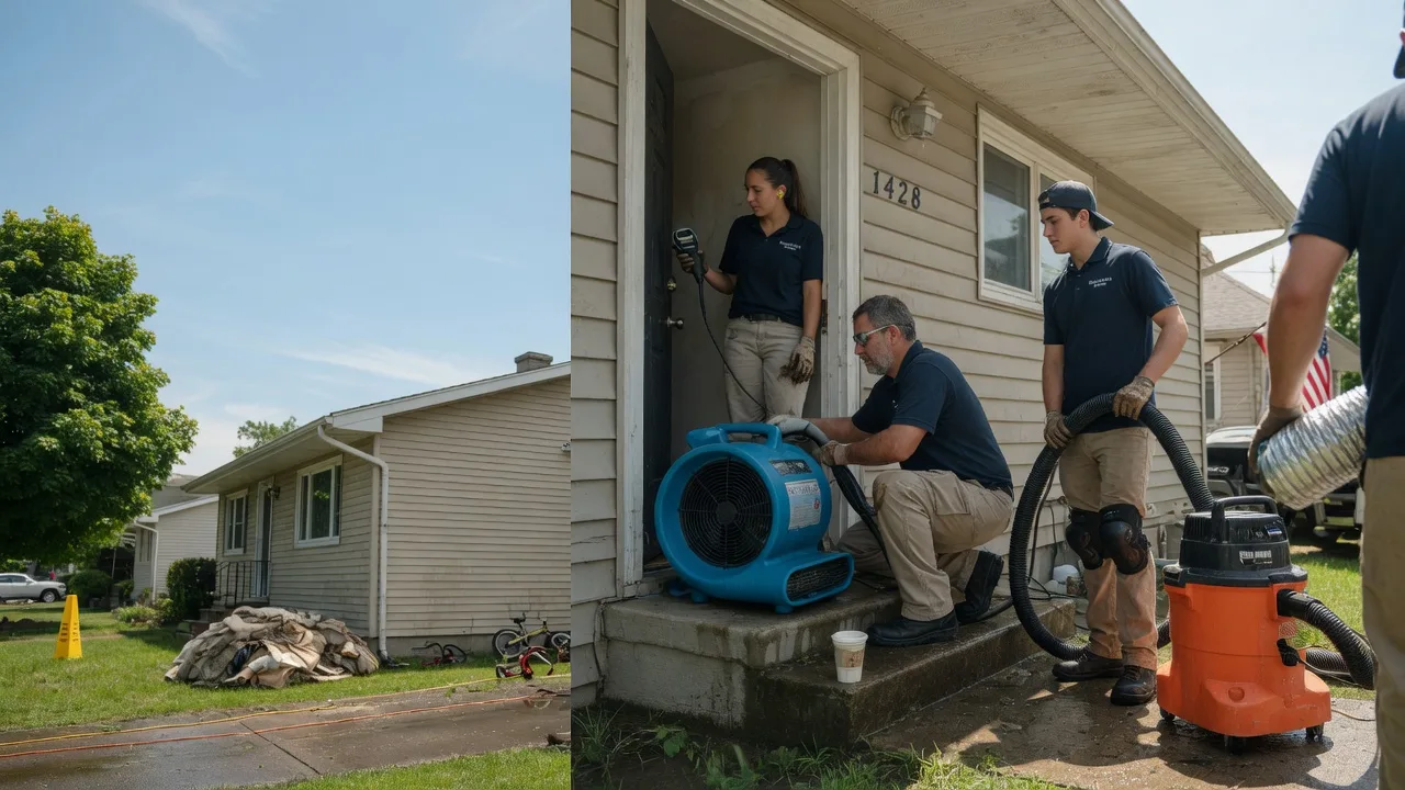 Water Damage Restoration in Brinkhaven, OH near me